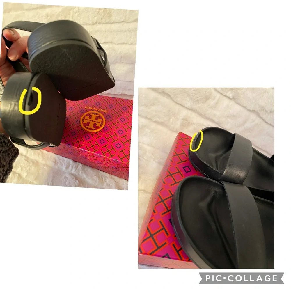 ✨Final Price✨Great Condition Tory Burch Calf Leather Sport Sandals